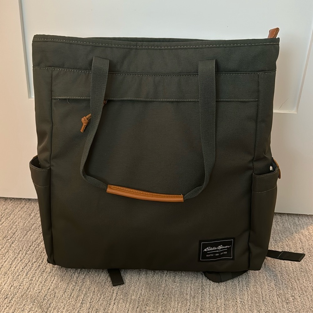 Eddie Bauer Tote/Backpack Convertible Bag